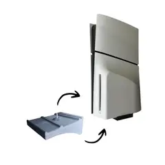 ATLAS - Soporte De Pared Para Playstation 5 Slim Version Con Disco.
