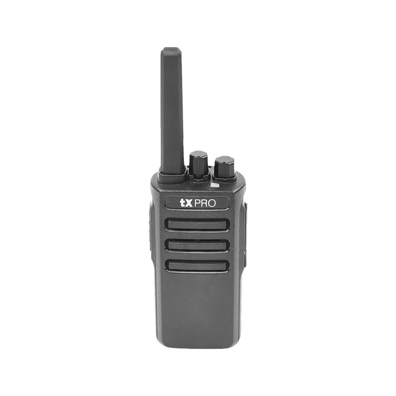 TXPRO - Radio Portátil txPRO TX600 UHF 5W 400-470 MHz 16 canales 2500 mAh
