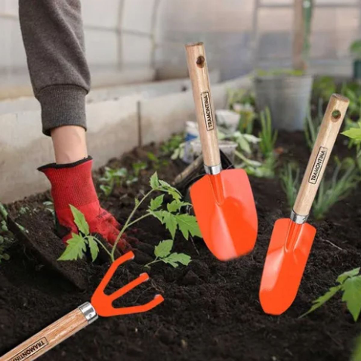 GENERICO - Juego De Herramientas Para Jardín Tramontina 78102801 3pzas