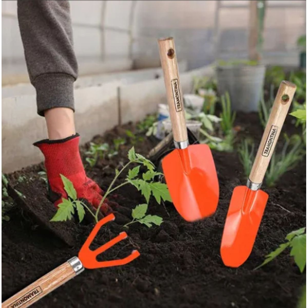 GENERICO - Juego De Herramientas Para Jardín Tramontina 78102801 3pzas