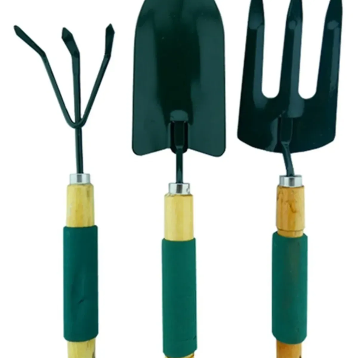 GENERICO - Kit Set Jardinería Huerto 3 Piezas Steeltools