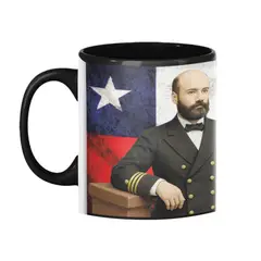 GENERICO - Tazón Arturo Prat - Bandera Chilena