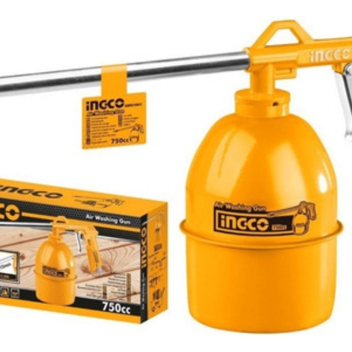 INGCO - Pistola Pulverizador De Limpieza Neumatica Ingco Awg1001