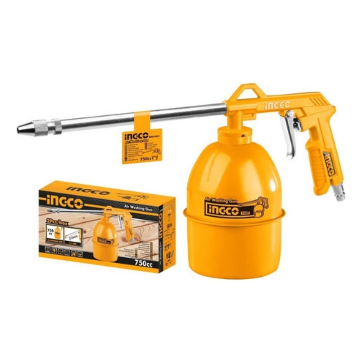 INGCO - Pistola Pulverizador De Limpieza Neumatica Ingco Awg1001