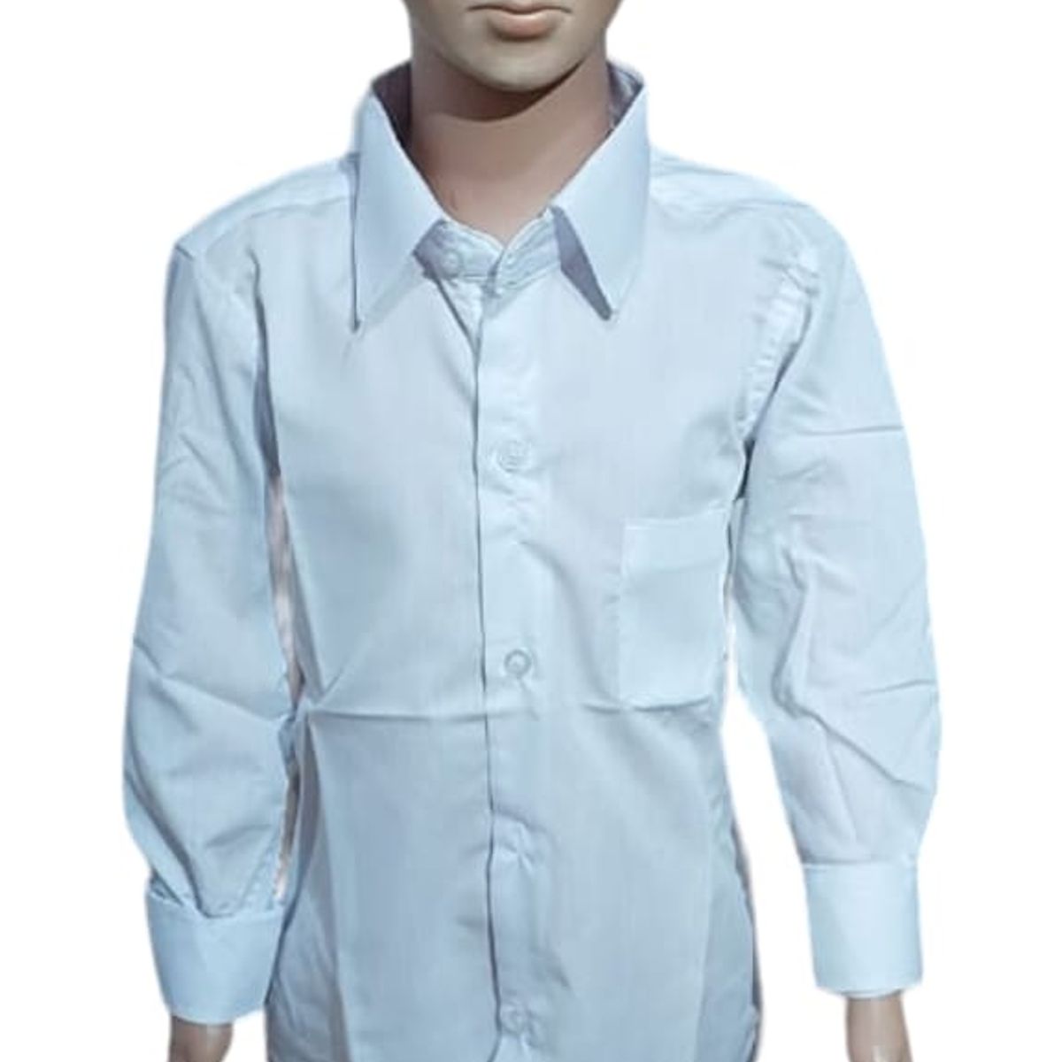 GENERICO - CAMISA BLANCA TALLA M BAILES ESCOLARES