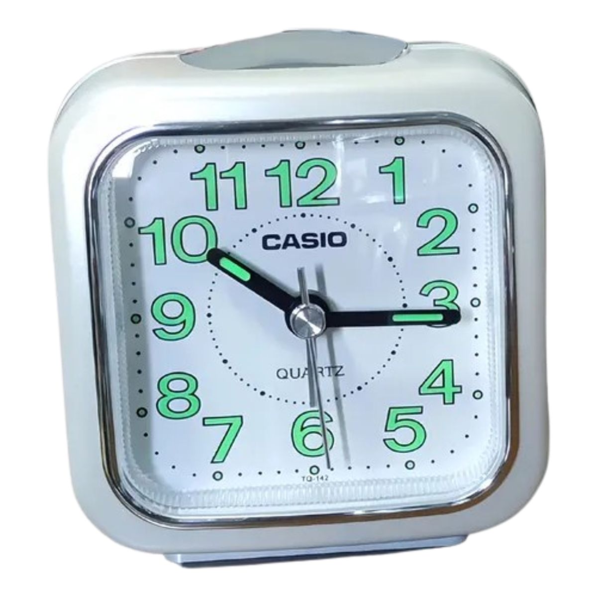 CASIO - RELOJ DESPERTADOR CASIO TQ142-7DF ANALOGO CON LUZ LED