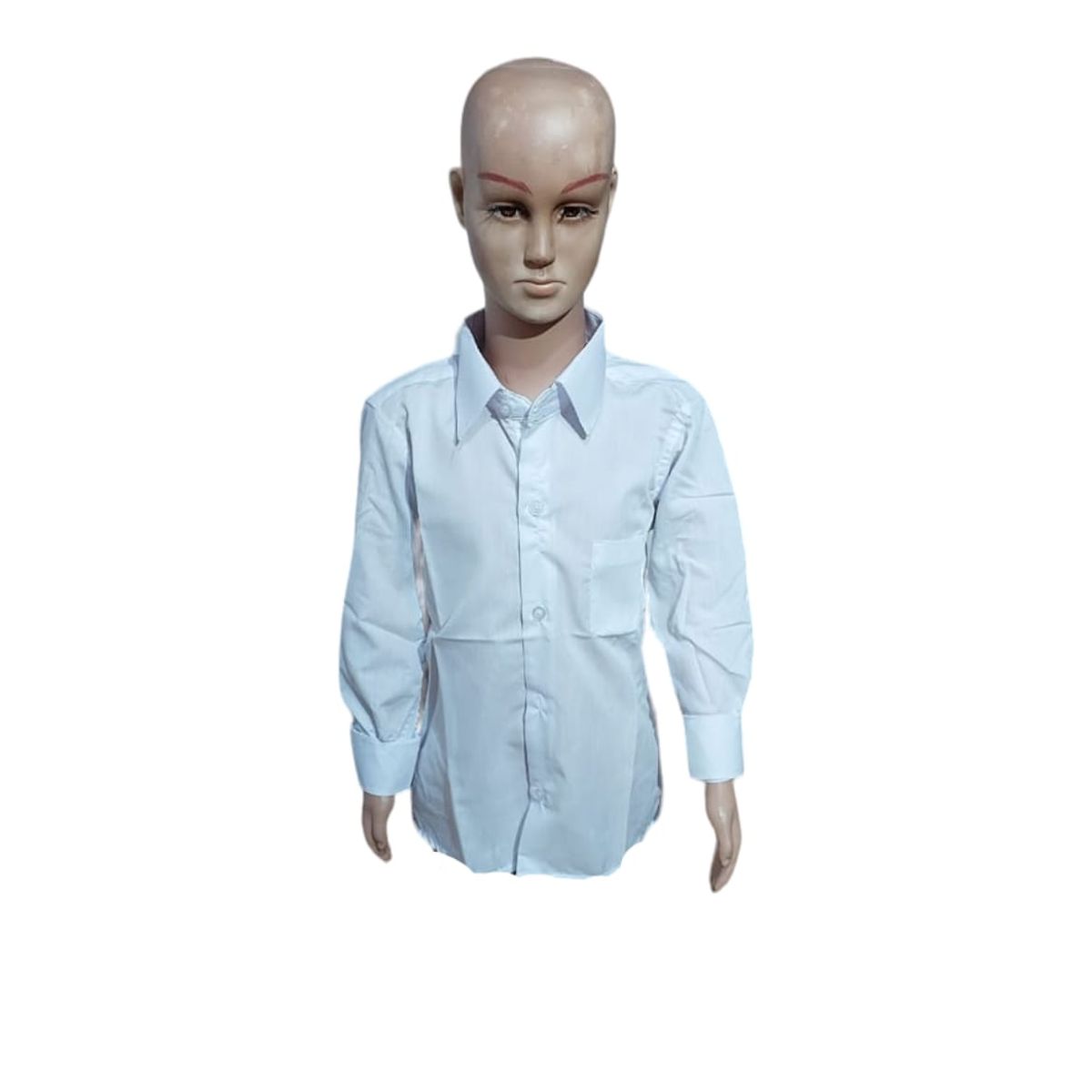 GENERICO - CAMISA  BLANCA TALLA 16 BAILES ESCOLARES
