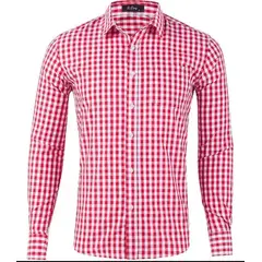 GENERICO - CAMISA ROJA CUADRILLE TALLA 4 BAILES ESCOLARES