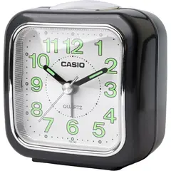 CASIO - RELOJ DESPERTADOR TQ142-1DF ANALOGO CON LUZ LED