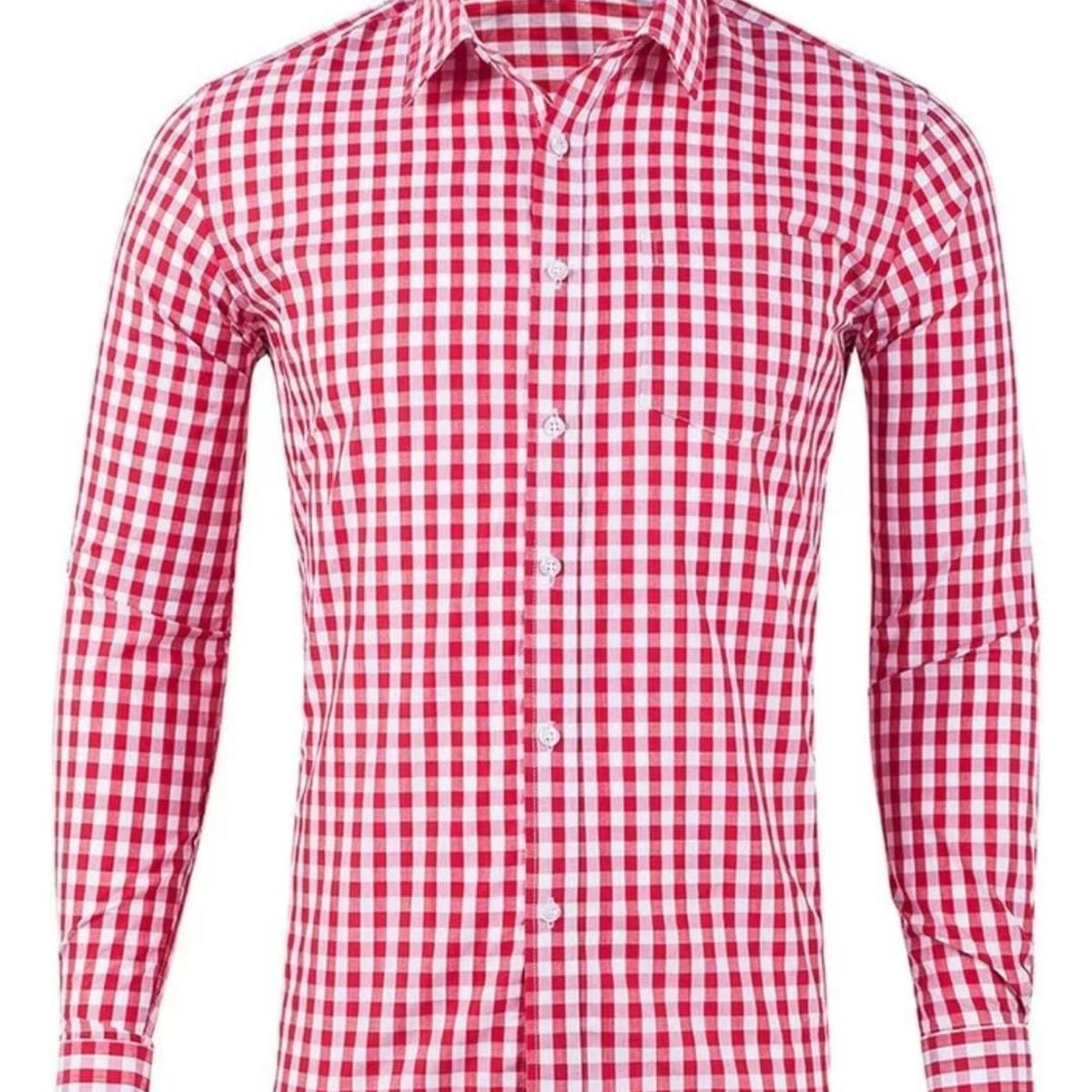 GENERICO - CAMISA ROJA CUADRILLE TALLA 8 BAILES ESCOLARES
