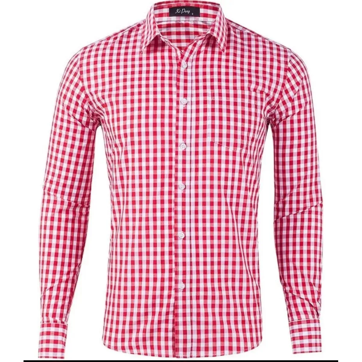 GENERICO - CAMISA ROJA CUADRILLE TALLA 8 BAILES ESCOLARES