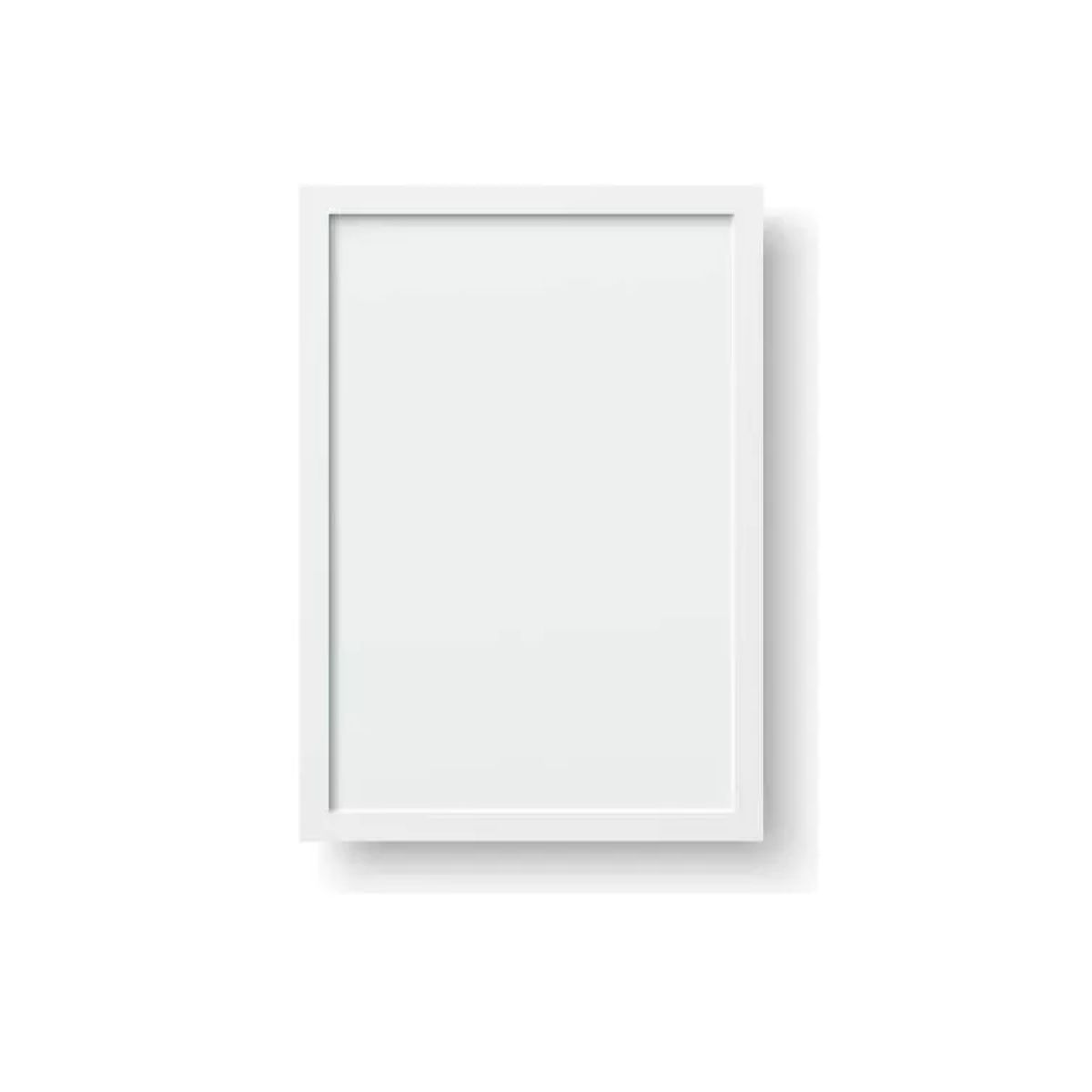 GENERICO - Pack Marcos para Foto Portarretrato Tamaño Decoración Cuadro Blanco