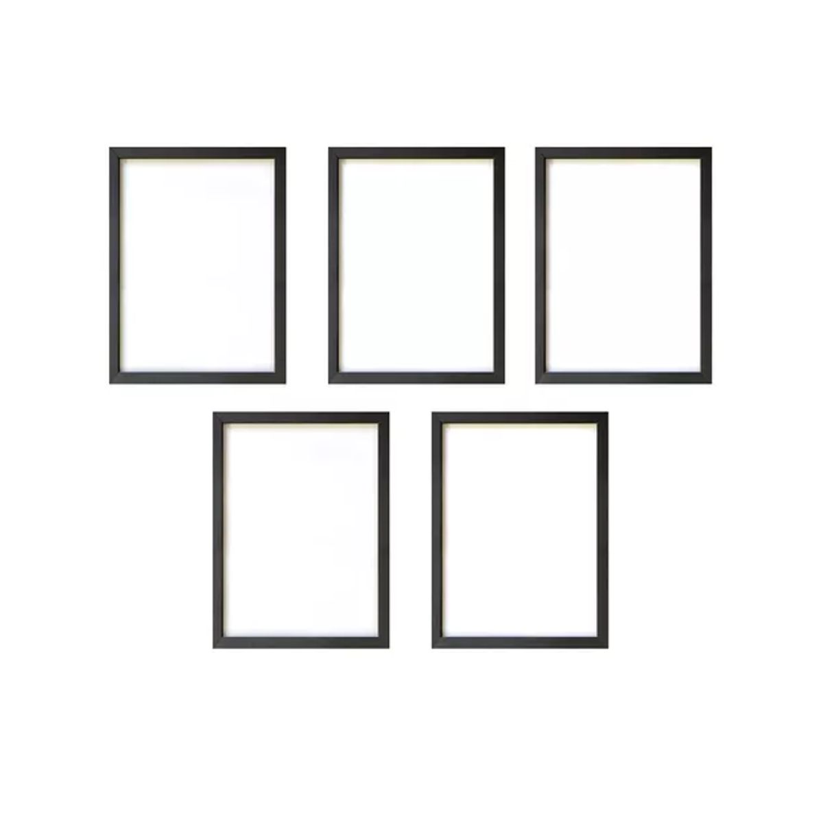 GENERICO - Pack Marcos para Foto Portarretrato Tamaño Decoración Cuadro Marrón Claro