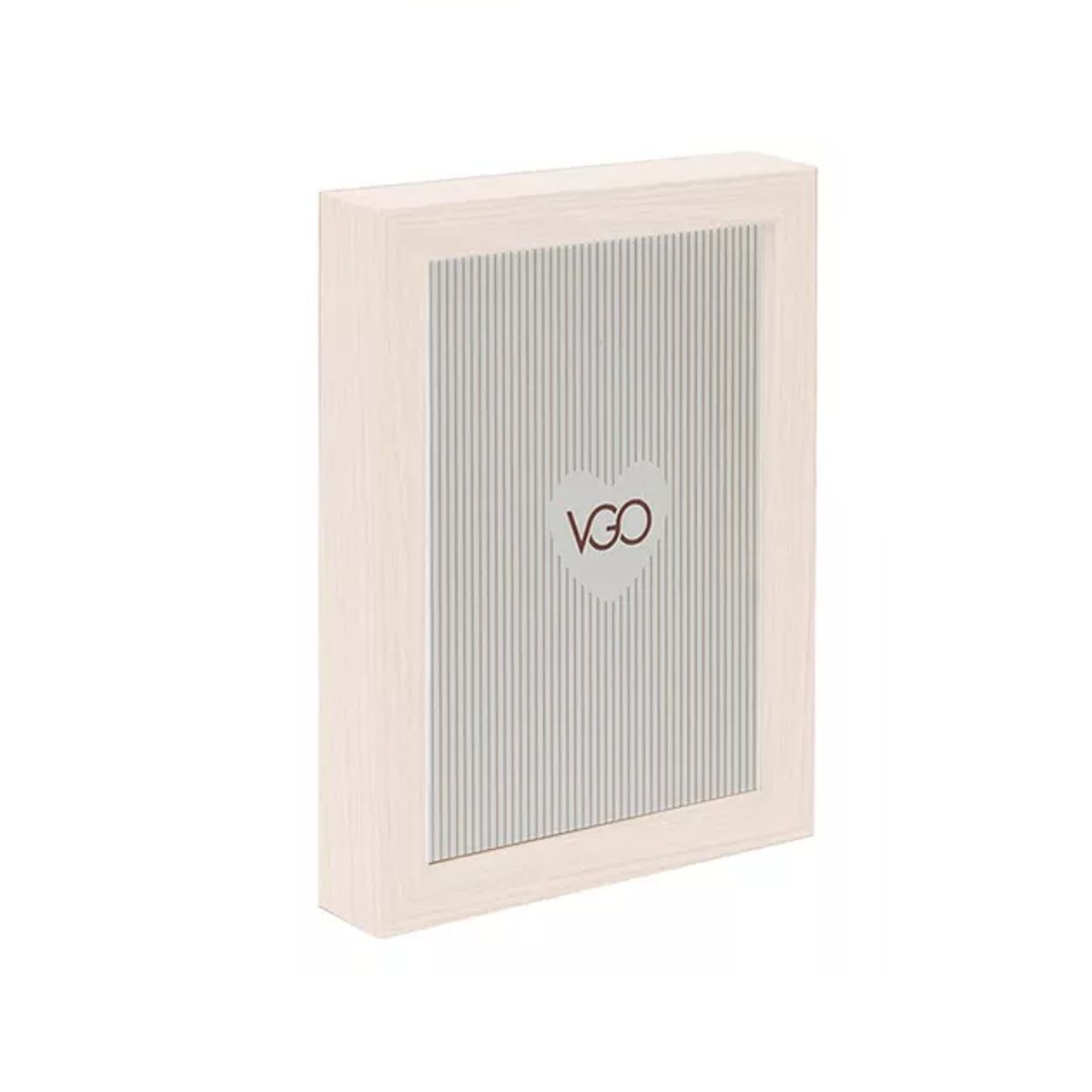 GENERICO - Marco Madera Tipo Box 10x15cm Blanco