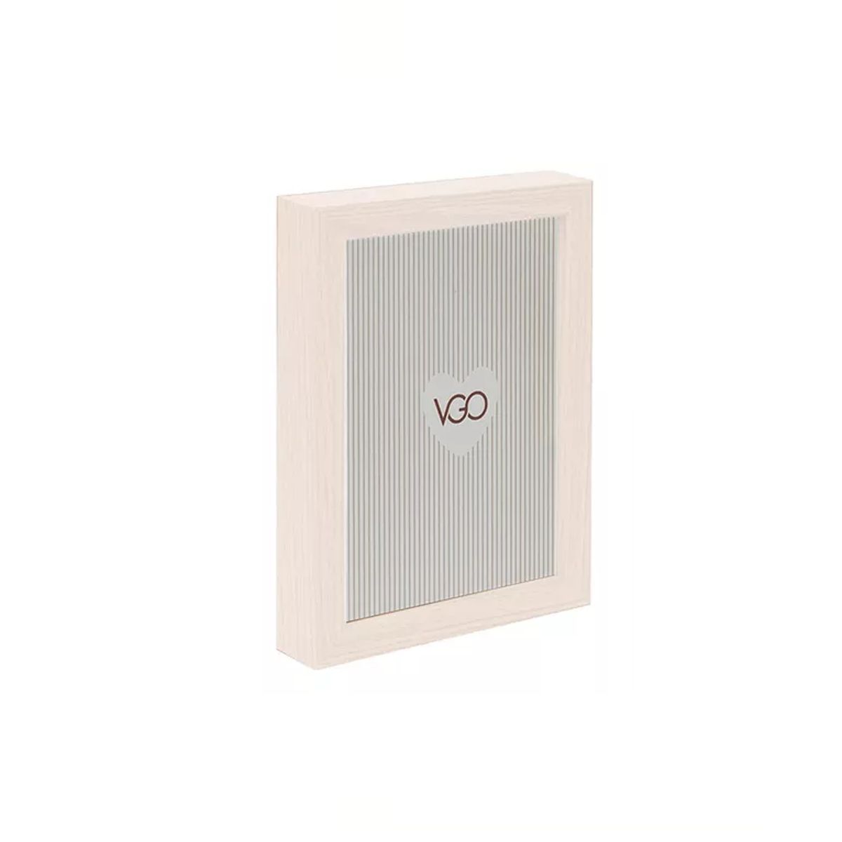 GENERICO - Marco Madera Tipo Box 10x15cm Blanco