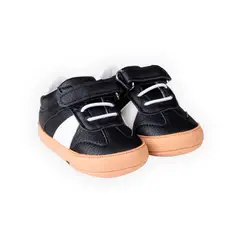 PILLIN - Zapatillas Recién Nacido Niño Negro (PZC110-25NEG )