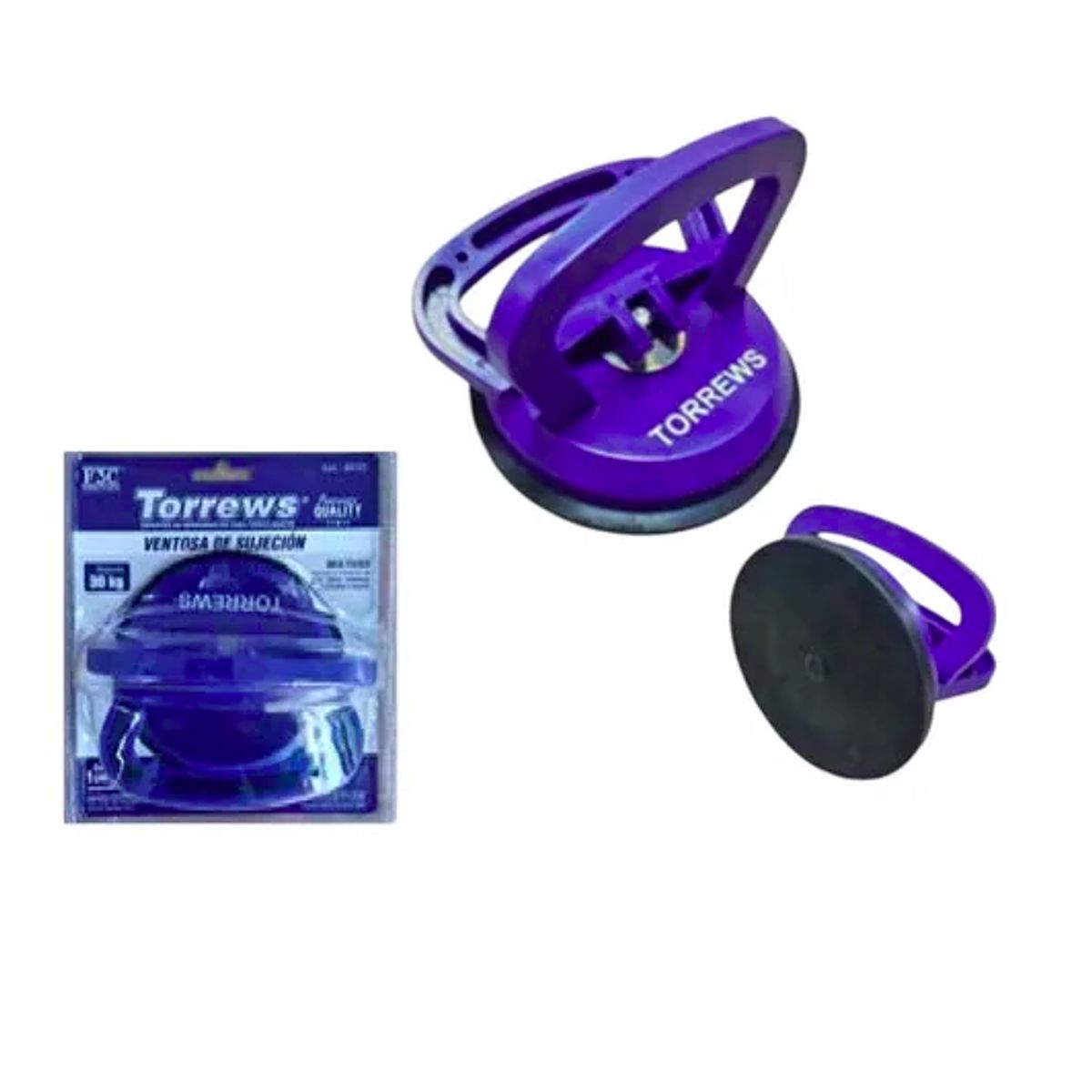 Ventosa Porcelanato Vidrio Cerámica Espejo 30kg, marca TORREWS - Foto Principal