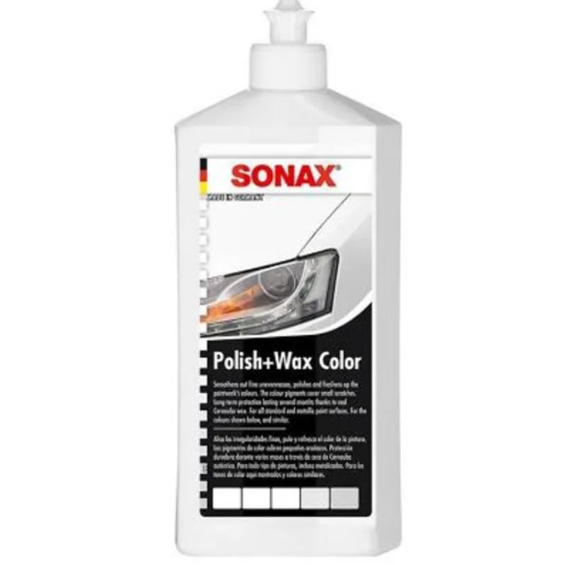 SONAX - Cera Pulidora Blanca Sonax 500 ml