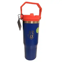 U DE CHILE - Botella Mango Metálica 850ml Original Oficial