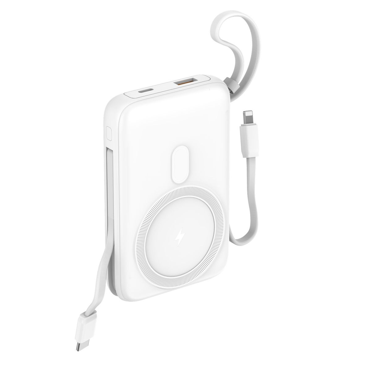 GENERICO - Power Bank De 10.000 Mah Vidvie Cargador Inalambrico 2 En 1