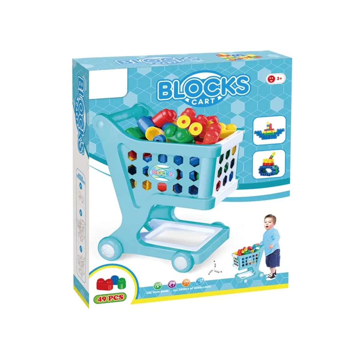 GENERICO - bloques de construcción carrito de compras