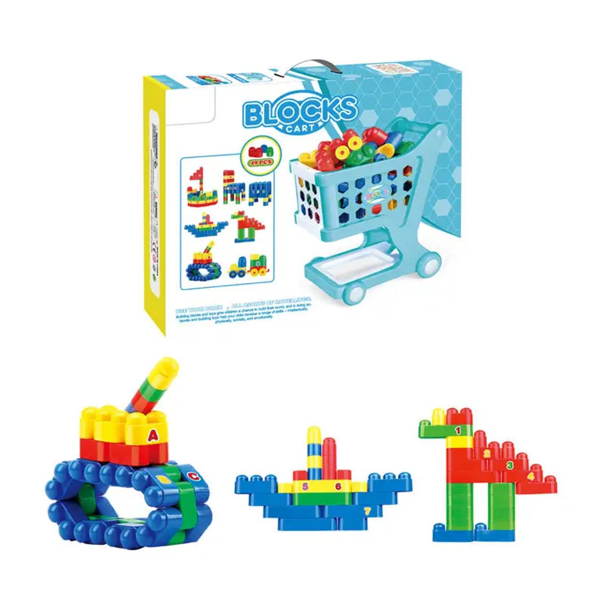 GENERICO - bloques de construcción carrito de compras