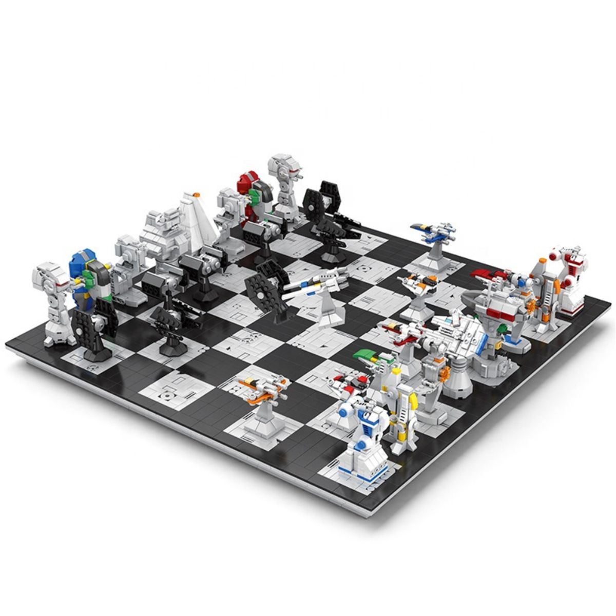CHESS - Juego de Ajedrez Edición Star Wars Espacial de Bloques