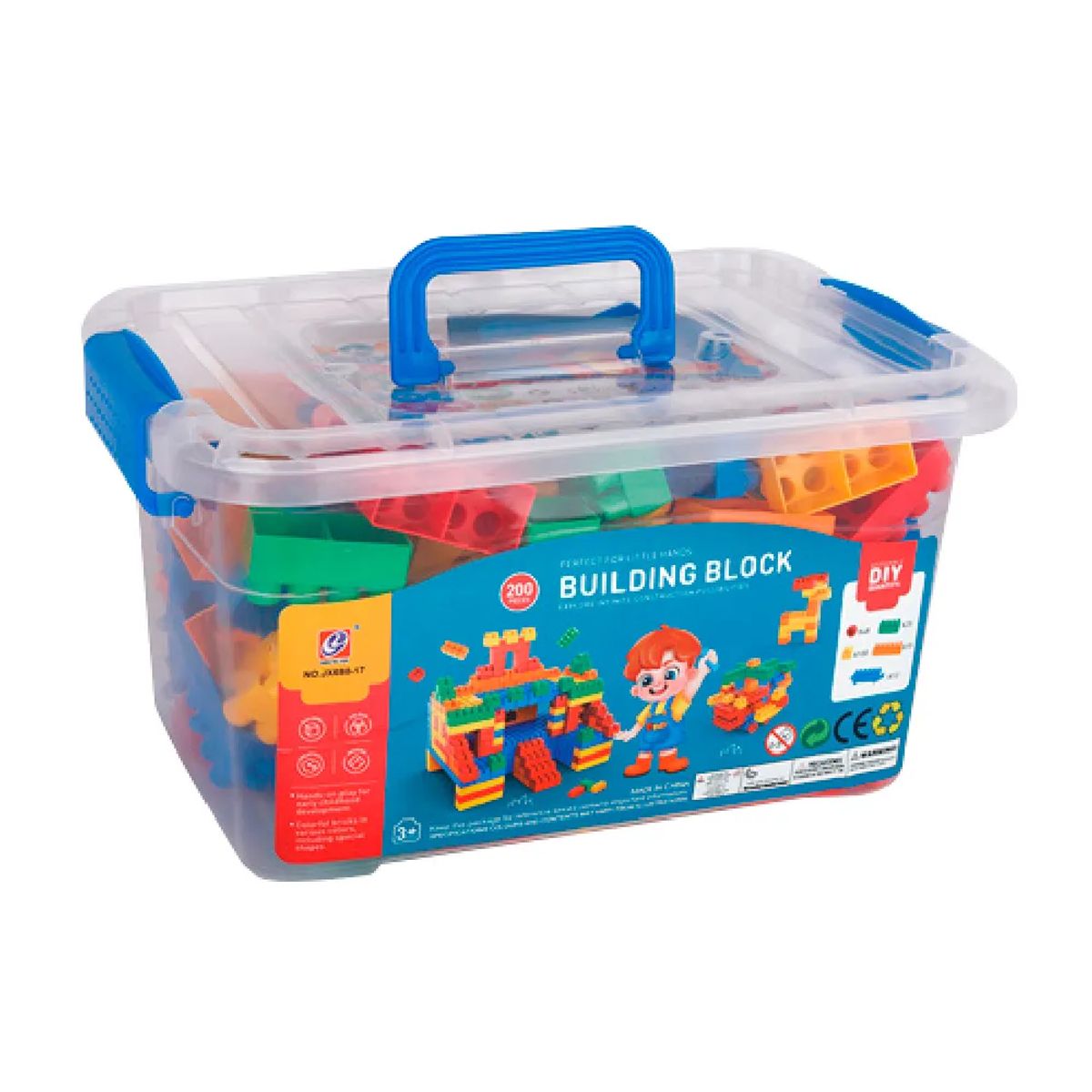 GENERICO - Bloques De Construcción 130 piezas En Caja Plastica