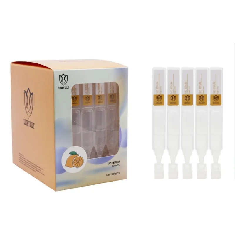 GENERICO - 80 Ampollas  Serum Facial  Reafirmante Antiarrugas Retinol  Y Vitamin C