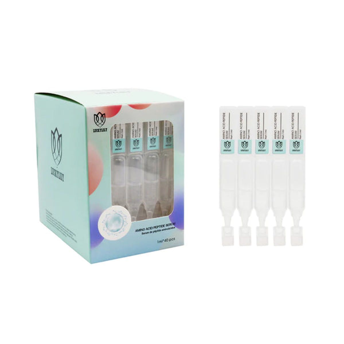 GENERICO - Sérum Antiarrugas de Péptidos Aminoácidos – 80 Ampollas Reafirmantes