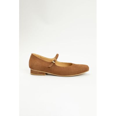 Imagen 2 del producto Zapato Mujer de Cuero Almudena Café Avellana