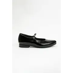 GANDARVA - Zapato Mujer de Cuero Almudena Richato Negro