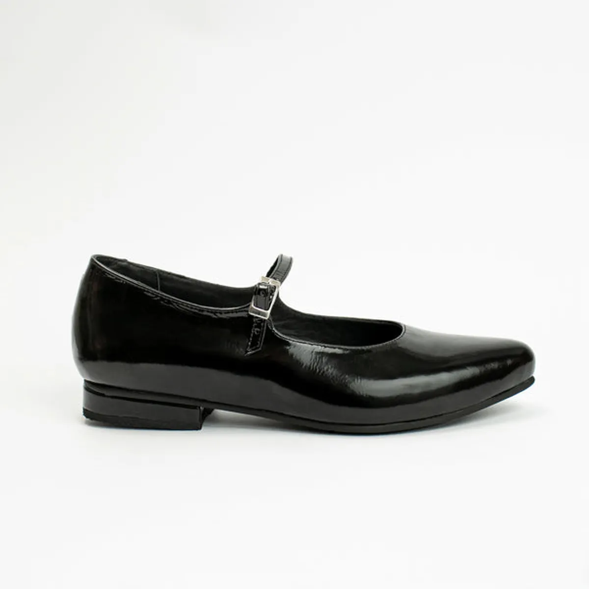 GANDARVA - Zapato Mujer de Cuero Almudena Richato Negro