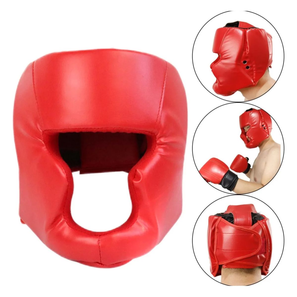 ATURE - Cabezal Casco Protectores De Cabeza Deportes Boxeo 58-66cm