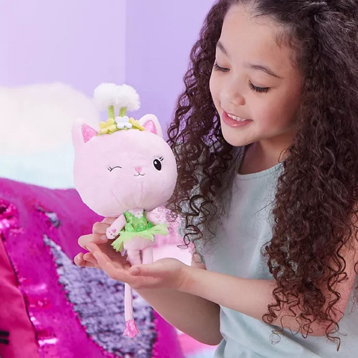GABBYS DOLLHOUSE - Peluche La Casa De Muñeca De Gabby Hada Gatina 20cm Original