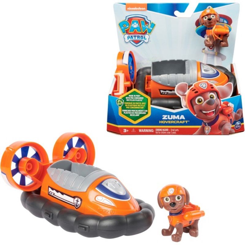 PAW PATROL - Auto Paw Patrol Patrulla Canina Zuma Aerodelizador Original