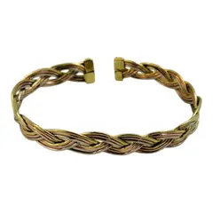 GENERICO - Pulsera De Cobre Puro Artesania Chilena Etnica Dolor Mas Bolsa