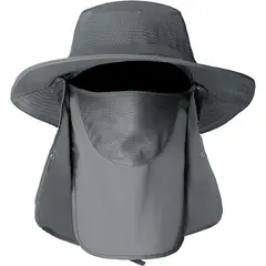 ATURE - Sombrero Para El Sol Con Proteccion Para Cuello Y Cara