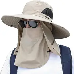 ATURE - Sombrero Para El Sol Con Proteccion Para Cuello Y Cara