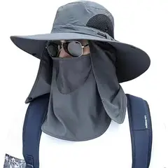 ATURE - Sombrero Para El Sol Con Proteccion Para Cuello Y Cara