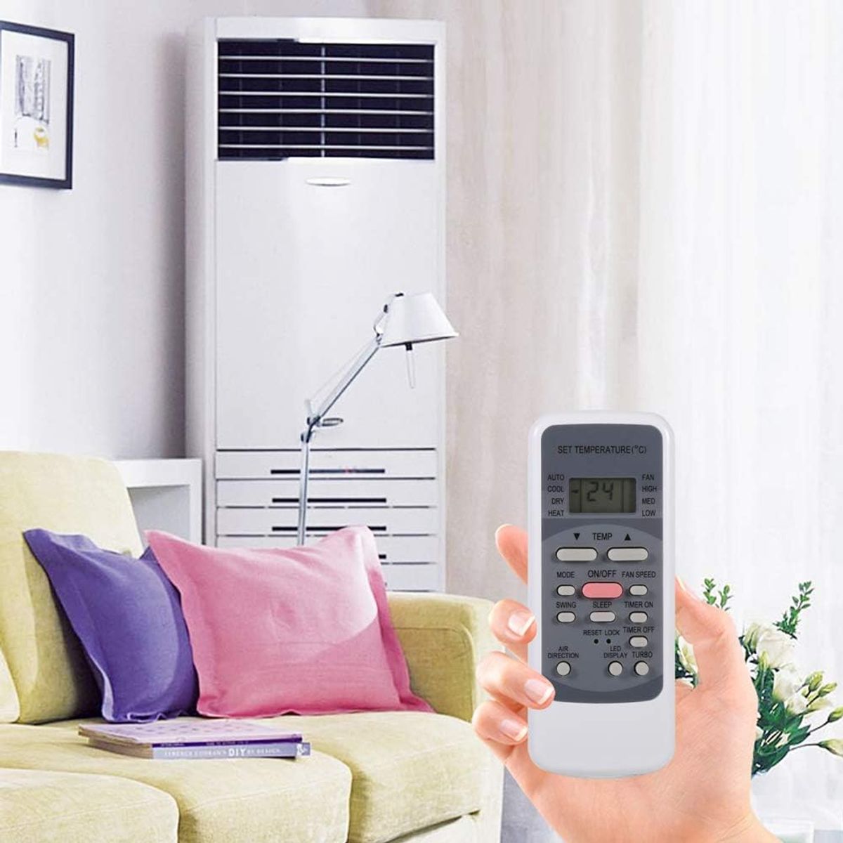 GENERICO - Control Remoto Aire Acondicionado Clark Para Midea