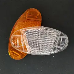 GENERICO - Reflectores delanteros y traseros para bicicletas