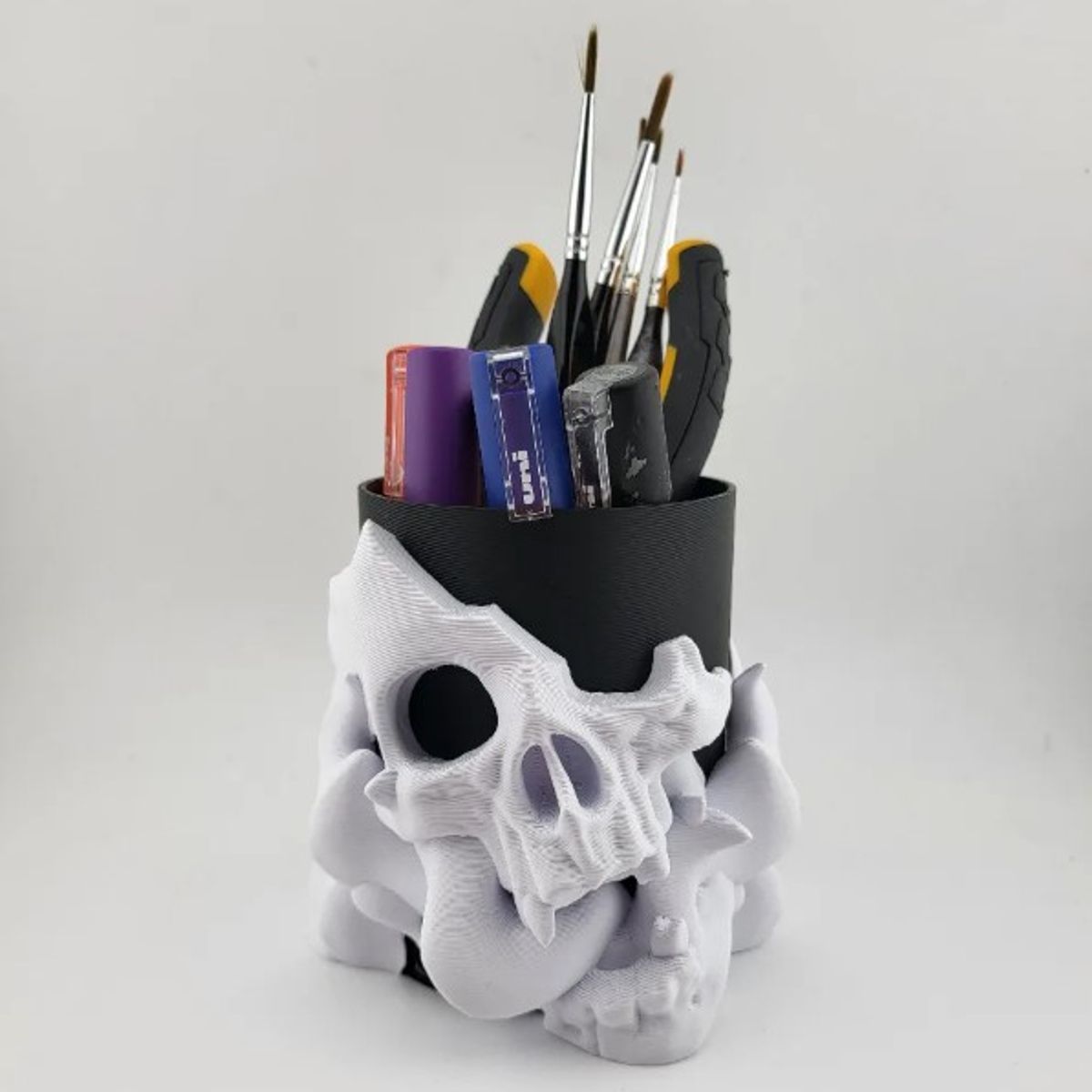 GENERICO - Portalápices - Diseño Calavera