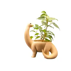 GENERICO - Macetero - Diseño Dinosaurio