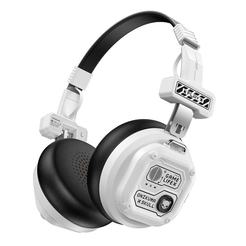 ONIKUMA - Audífonos Bluetooth de doble modo onikuma GT803 Blanco