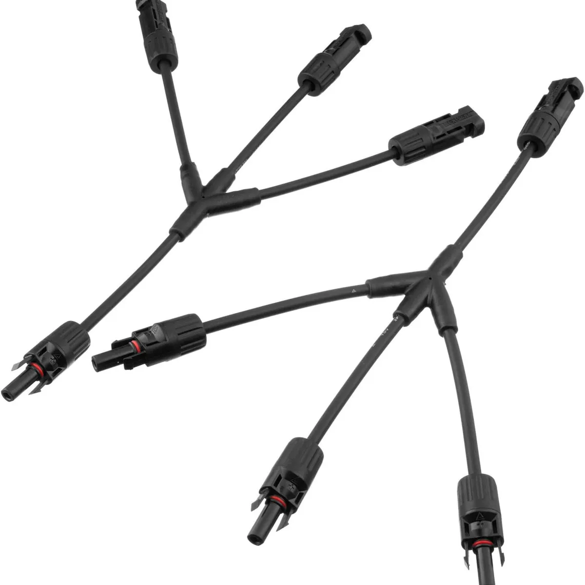 KUANGYE - Mc4 Y 3 A 1 - Mc4 Rama - Conector Para Panel Solar (par)