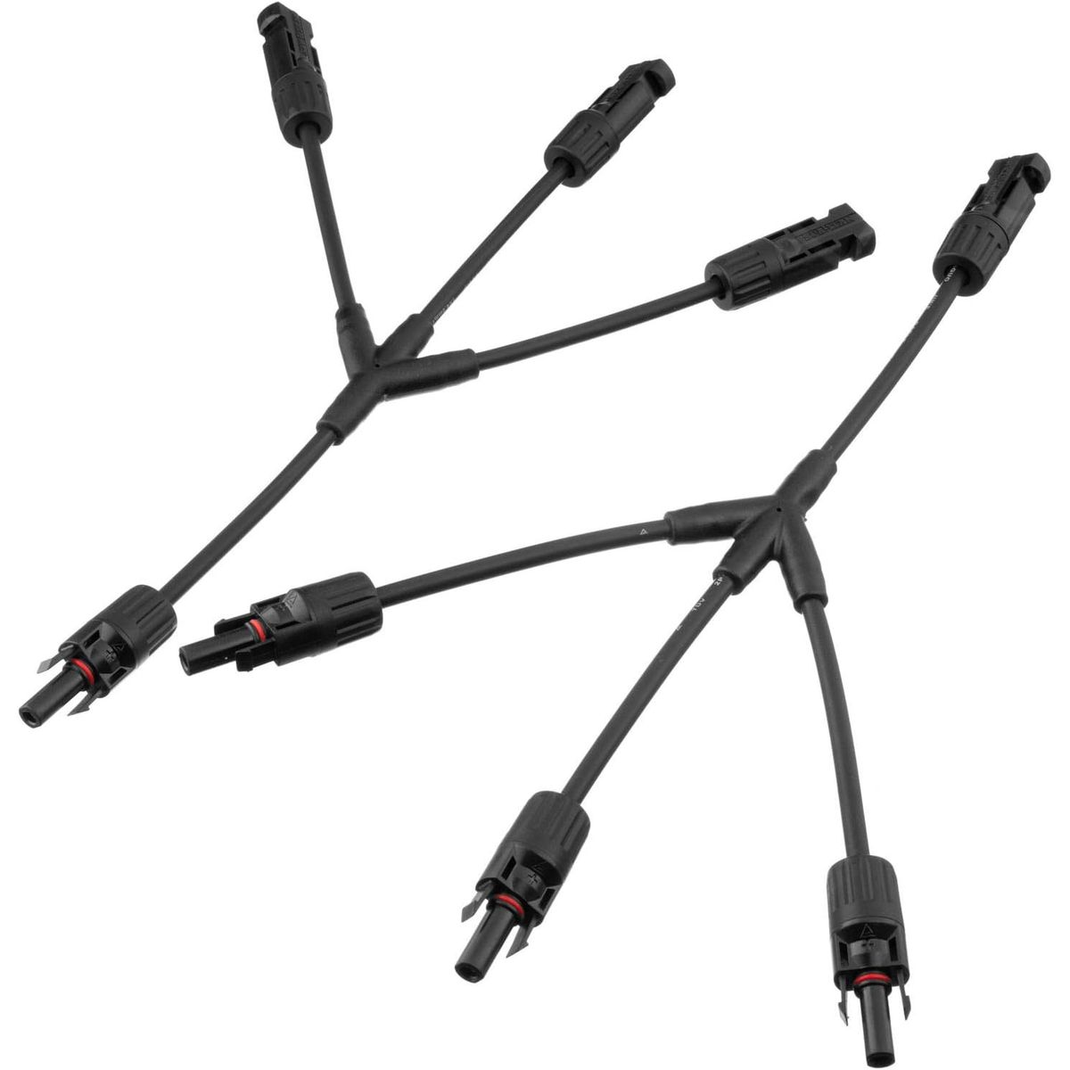 KUANGYE - Mc4 Y 3 A 1 - Mc4 Rama - Conector Para Panel Solar (par)