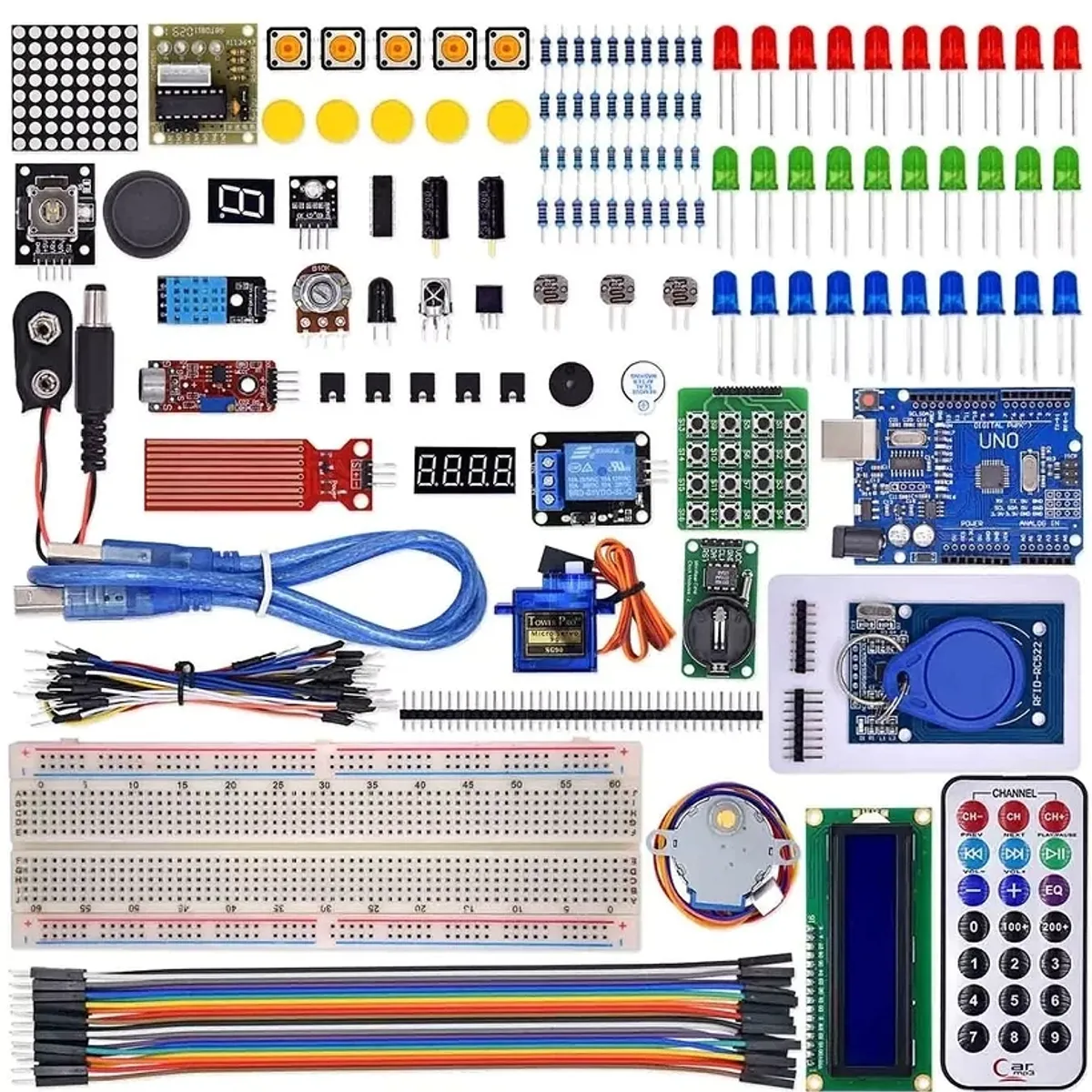 ATURE - Kit De Inicio Completo Y Avanzado Compatible Arduino Uno R3