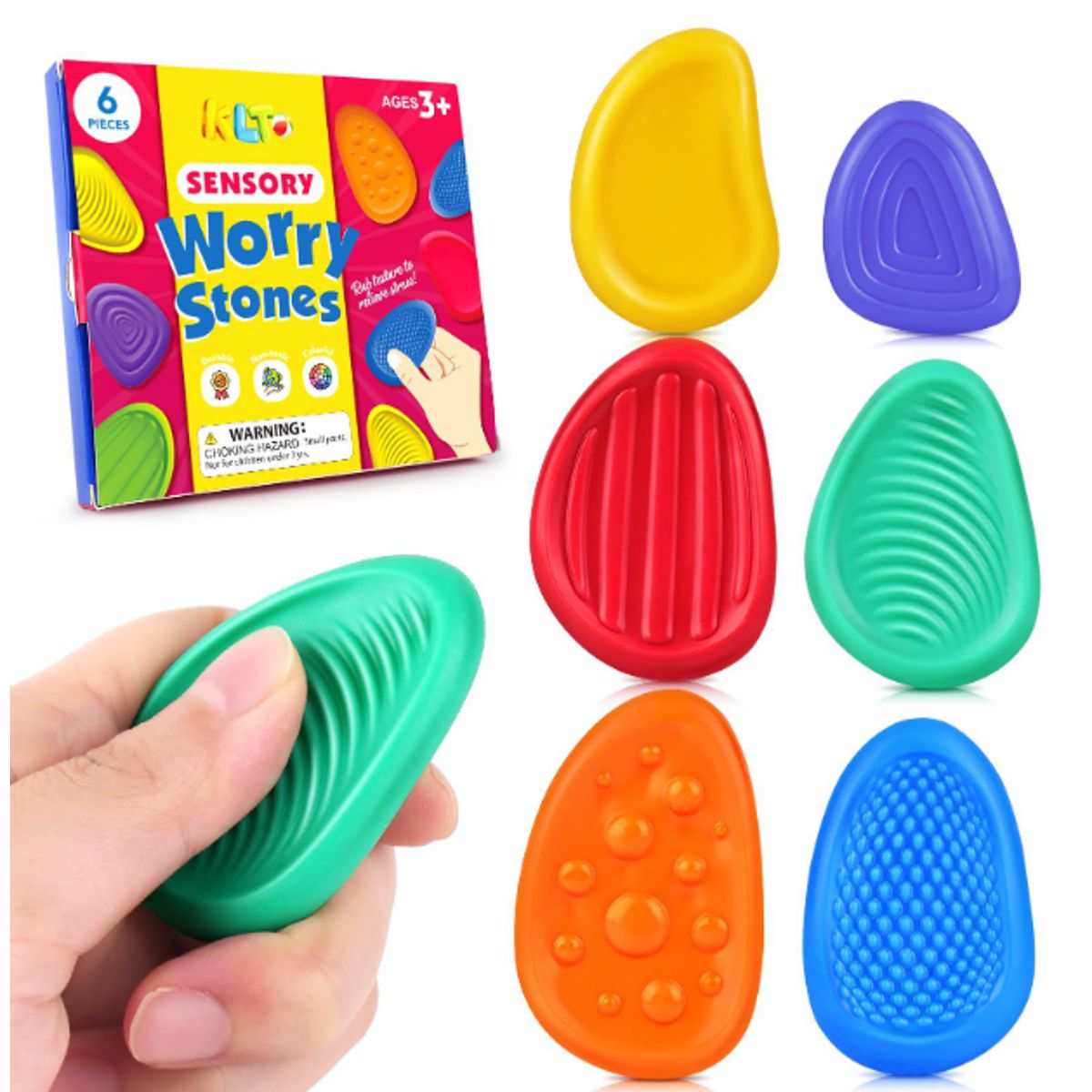 GENERICO - Piedra sensorial para niños