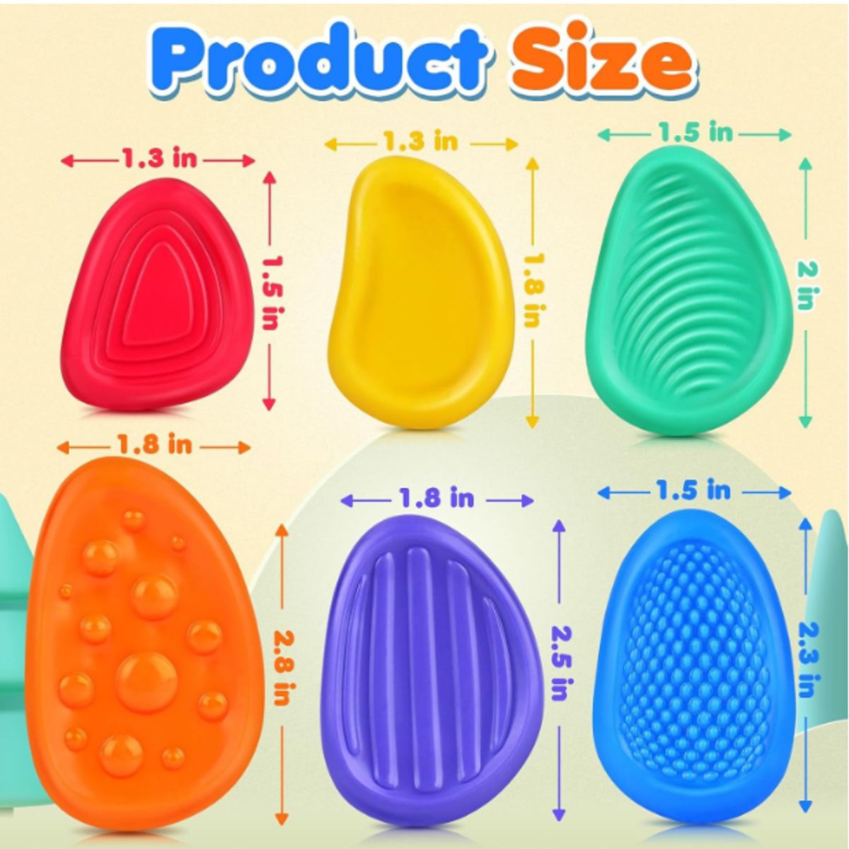 GENERICO - Piedra sensorial para niños